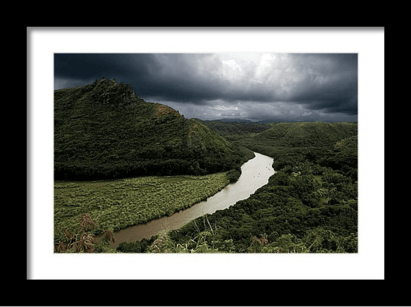 Photography Print: Serenity - Hawaiian River - Dan Pearce Sticker Shop