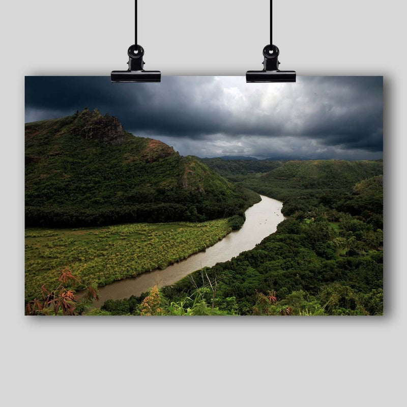 Photography Print: Serenity - Hawaiian River - Dan Pearce Sticker Shop