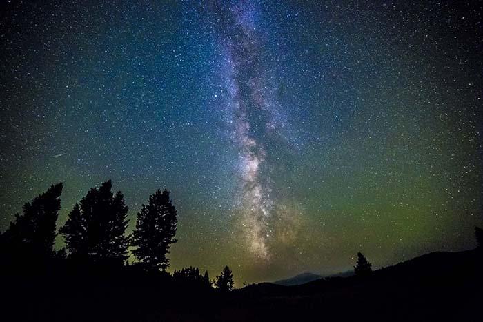 Photography Print: Serenity - Milky Way Over Yellowstone - Dan Pearce Sticker Shop