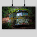 Photography Print: The Abandoned Bus - Dan Pearce Sticker Shop
