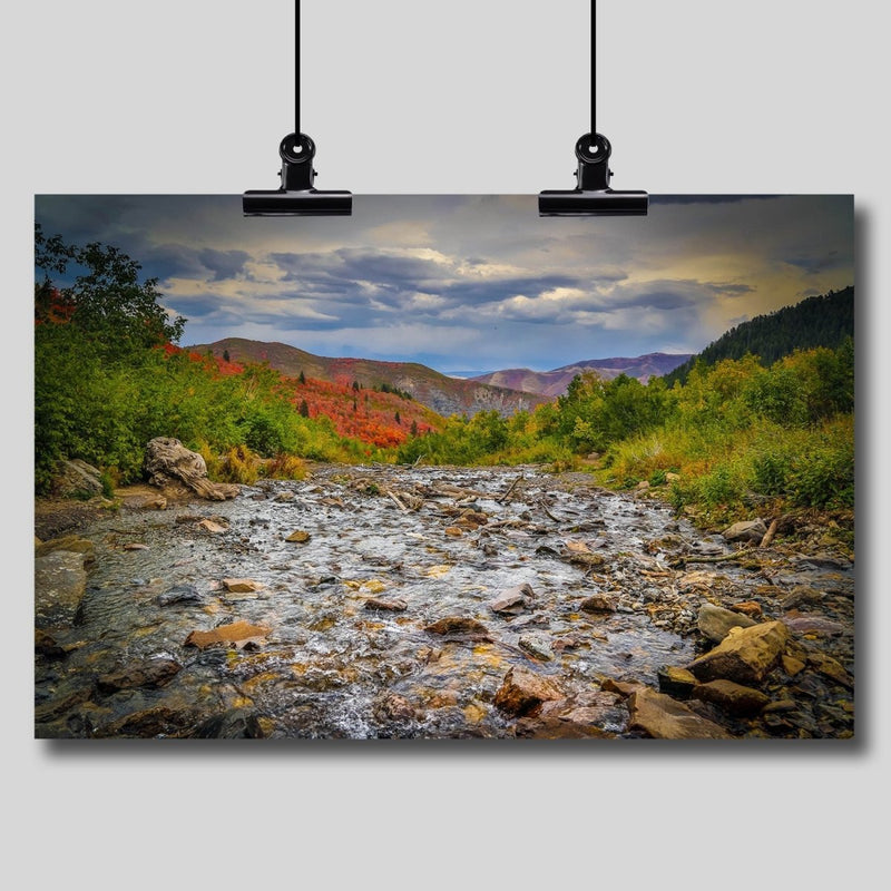 Photography Print: The Alpine Loop Autumn Scenery - Dan Pearce Sticker Shop