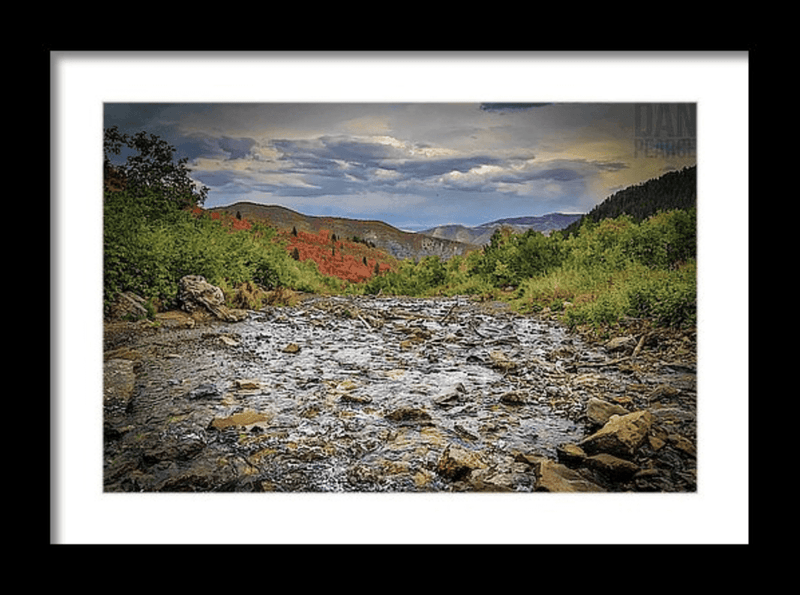 Photography Print: The Alpine Loop Autumn Scenery - Dan Pearce Sticker Shop