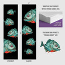 Piranha Robot - Premium Bookmark - Dan Pearce Sticker Shop