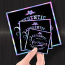 (PRE-ORDER) Authentic Human - Hologram (Wall & Laptop Sizes) - Dan Pearce Sticker Shop
