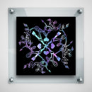 (PRE-ORDER) Hologram Love Mandala - Hologram (Wall & Laptop Sizes) - Dan Pearce Sticker Shop