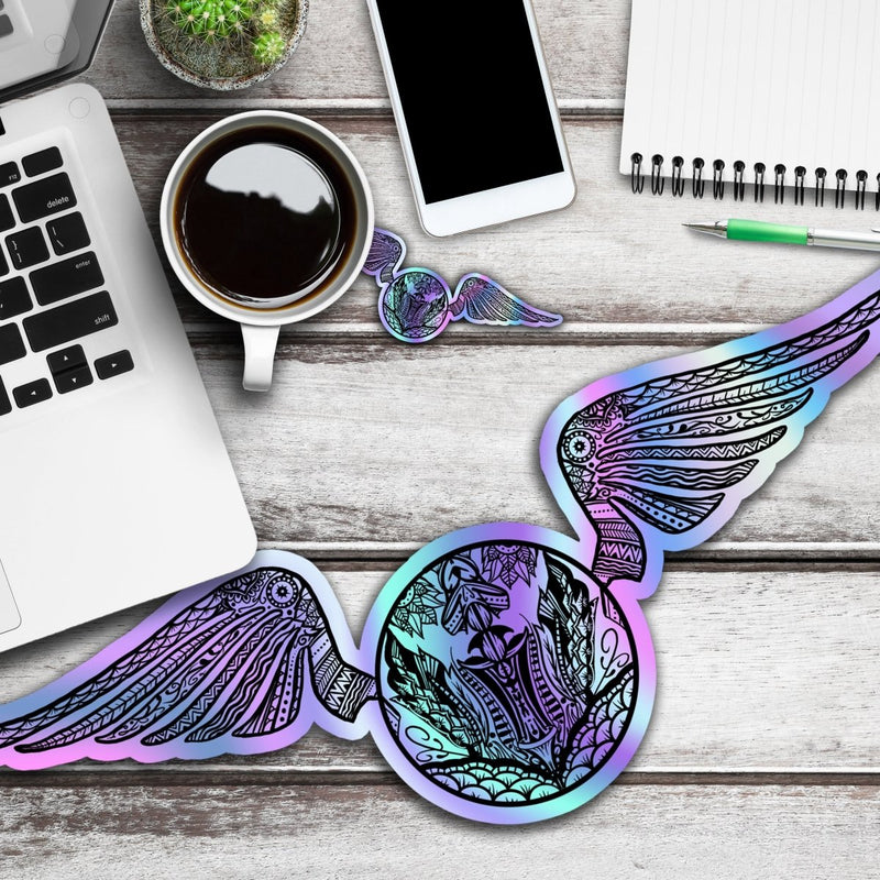 (PRE-ORDER) Hologram Snitch - Hologram (Wall & Laptop Sizes) - Dan Pearce Sticker Shop