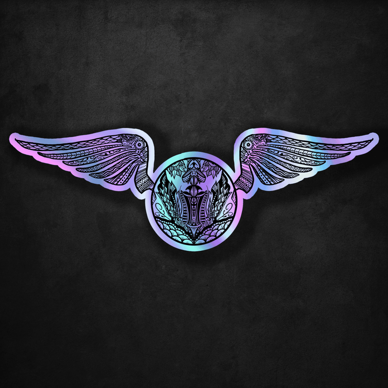 (PRE-ORDER) Hologram Snitch - Hologram (Wall & Laptop Sizes) - Dan Pearce Sticker Shop