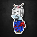 (PRE-ORDER) Japanese Robot - Premium Sticker - Dan Pearce Sticker Shop