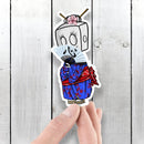 (PRE-ORDER) Japanese Robot - Premium Sticker - Dan Pearce Sticker Shop