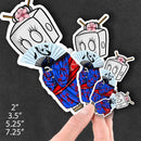 (PRE-ORDER) Japanese Robot - Premium Sticker - Dan Pearce Sticker Shop