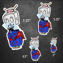 (PRE-ORDER) Japanese Robot - Premium Sticker - Dan Pearce Sticker Shop