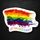 (PRE-ORDER) Let Your Freak Flag Fly (Wall & Laptop Sizes) - Dan Pearce Sticker Shop