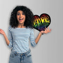 (PRE-ORDER) LOVE! Sticker (Abstract Wall & Laptop Sizes) - Dan Pearce Sticker Shop