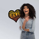 (PRE-ORDER) LOVE! Sticker (Sunburst Wall & Laptop Sizes) - Dan Pearce Sticker Shop