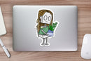 (PRE-ORDER) Nature Lover Robot - Premium Sticker - Dan Pearce Sticker Shop
