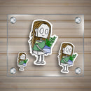 (PRE-ORDER) Nature Lover Robot - Premium Sticker - Dan Pearce Sticker Shop