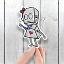 (PRE-ORDER) Nurse Robot - Premium Sticker - Dan Pearce Sticker Shop