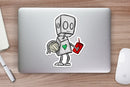 (PRE-ORDER) Volleyball Robot - Premium Sticker - Dan Pearce Sticker Shop