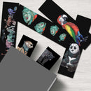 Premium Animal Robot Bookmarks No. 2 (6-pack) - Dan Pearce Sticker Shop