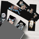 Premium Bookmarks No. 3 (Cute & Cuddly 6-pack) - Dan Pearce Sticker Shop
