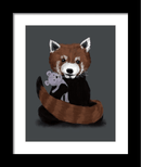 "Red Panda" Art Print - Dan Pearce Sticker Shop