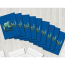 Rhino (Rhinoceros) Robot Premium Greeting Card(s) - Dan Pearce Sticker Shop