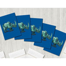 Rhino (Rhinoceros) Robot Premium Greeting Card(s) - Dan Pearce Sticker Shop