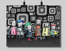 Robot Humans Art Print - Dan Pearce Sticker Shop