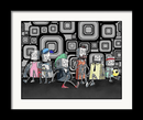 Robot Humans Art Print - Dan Pearce Sticker Shop