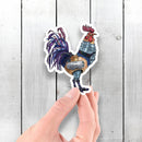 Rooster Robot - Vinyl Sticker - Dan Pearce Sticker Shop