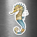 Seahorse Robot - Vinyl Sticker - Dan Pearce Sticker Shop