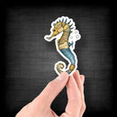 Seahorse Robot - Vinyl Sticker - Dan Pearce Sticker Shop