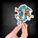 Shark's Best Friends (for People Who Enjoy Card Games) - Vinyl Sticker - Dan Pearce Sticker Shop