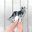 Siberian Husky Robot - Vinyl Sticker - Dan Pearce Sticker Shop
