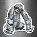 Sloth Robot - Vinyl Sticker - Dan Pearce Sticker Shop