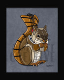 Squirrel Robot Fine Art Print - Dan Pearce Sticker Shop