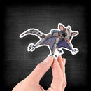 Sugar Glider Robot - Vinyl Sticker - Dan Pearce Sticker Shop