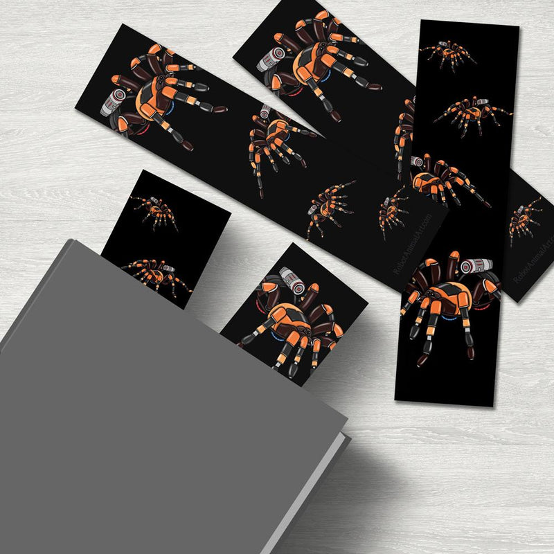 Tarantula Robot - Premium Bookmark - Dan Pearce Sticker Shop