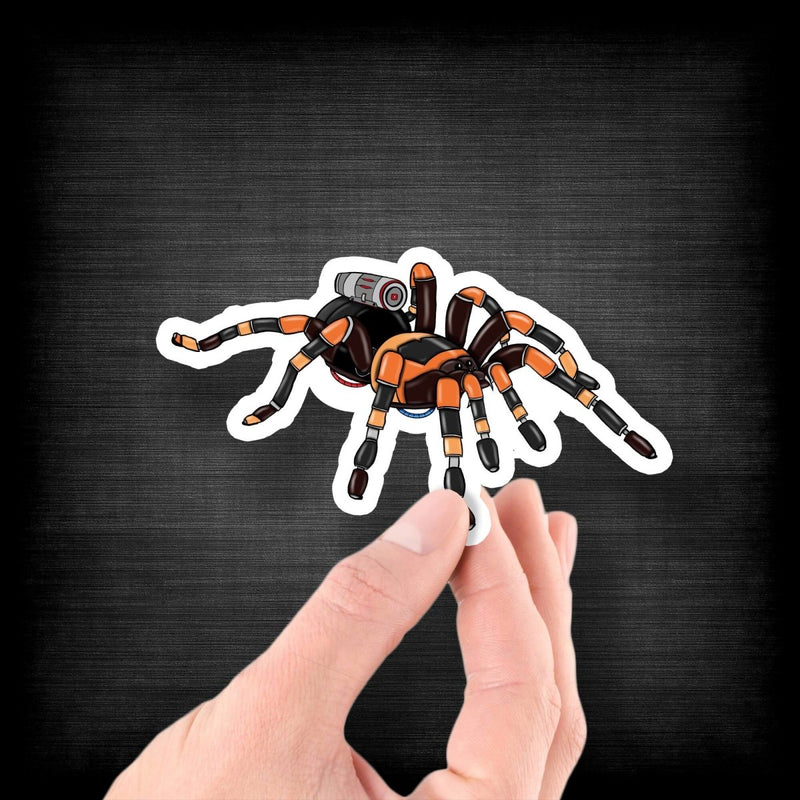 Tarantula Robot - Vinyl Sticker - Dan Pearce Sticker Shop