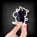 The Black Sheep and the Ugly Duckling - Vinyl Sticker - Dan Pearce Sticker Shop