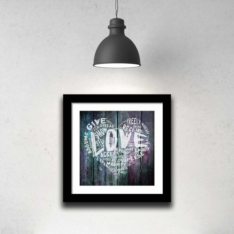 The Official Fine Art "LOVE" Print - Dan Pearce Sticker Shop