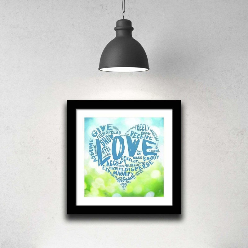 The Official Fine Art "LOVE" Print - Dan Pearce Sticker Shop