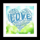 The Official Fine Art "LOVE" Print (