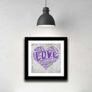 The Official Fine Art "LOVE" Print - Dan Pearce Sticker Shop
