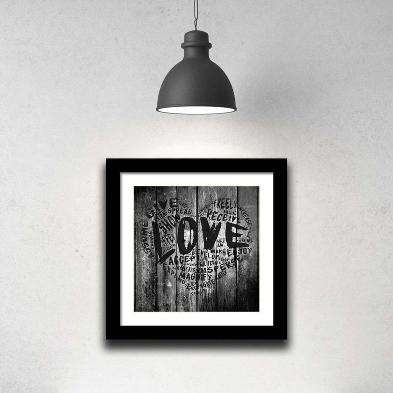 The Official Fine Art "LOVE" Print - Dan Pearce Sticker Shop