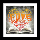 The Official Fine Art "LOVE" Print (
