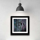 The Official Fine Art "LOVE" Print - Dan Pearce Sticker Shop