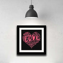 The Official Fine Art "LOVE" Print - Dan Pearce Sticker Shop