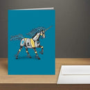 Unicorn Robot Premium Greeting Card(s) - Dan Pearce Sticker Shop