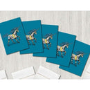 Unicorn Robot Premium Greeting Card(s) - Dan Pearce Sticker Shop